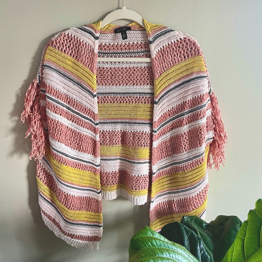 Jessica Simpson Summer Fringe Bohemian Shawl